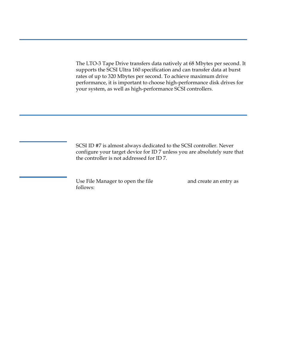 A word about scsi controllers, Configuring for the dec/compaq unix environment, Finding existing scsi controllers and devices | Tru64 unix 5.x | Quantum Tape Drive LTO-3 User Manual | Page 68 / 98