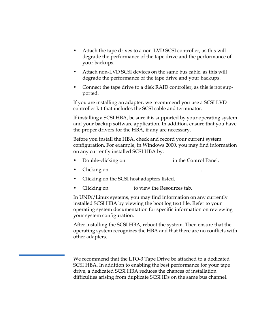 Adding the tape drive | Quantum Tape Drive LTO-3 User Manual | Page 82 / 98