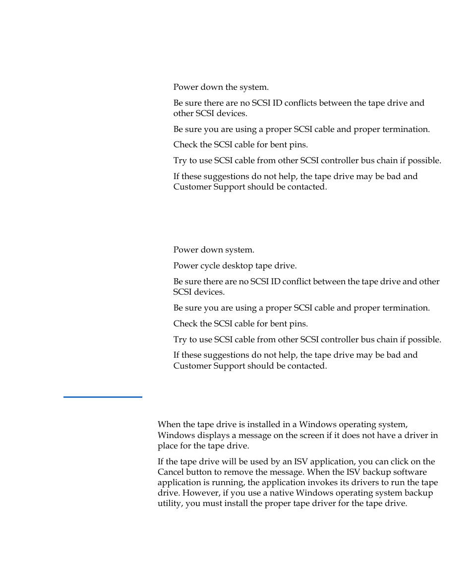 Operating system or application | Quantum Tape Drive LTO-3 User Manual | Page 85 / 98
