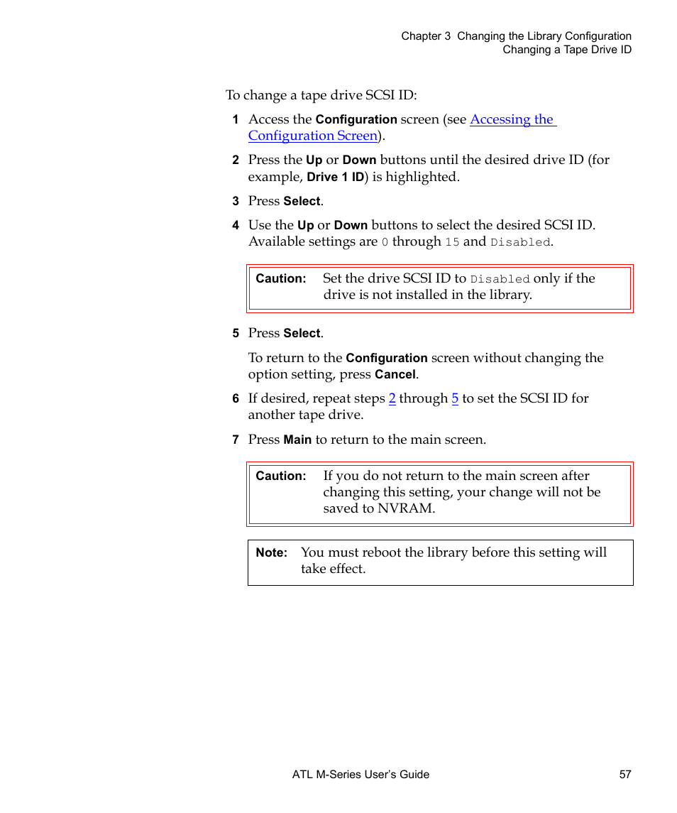 Quantum ATL M-Series User Manual | Page 75 / 222