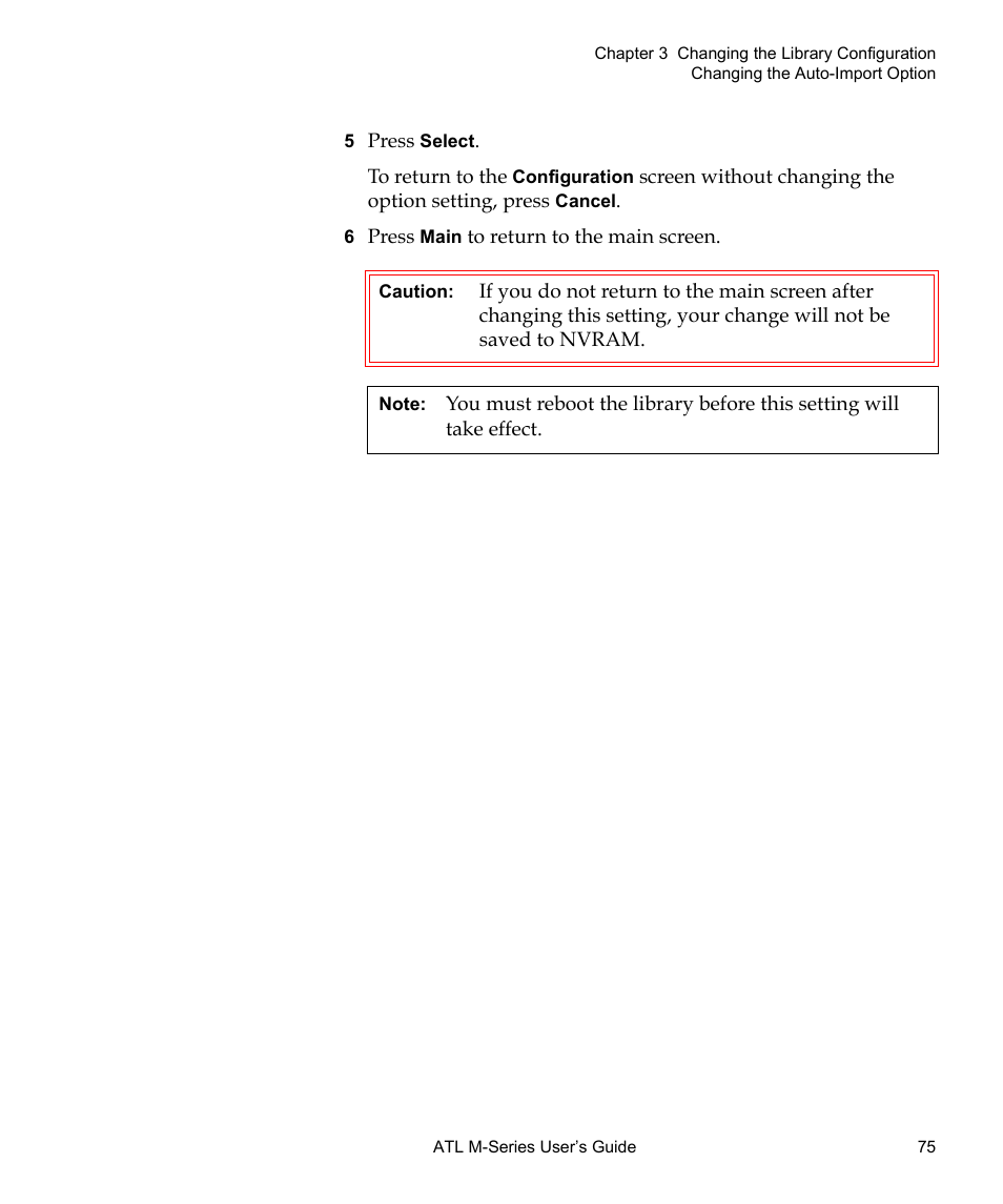 Quantum ATL M-Series User Manual | Page 93 / 222