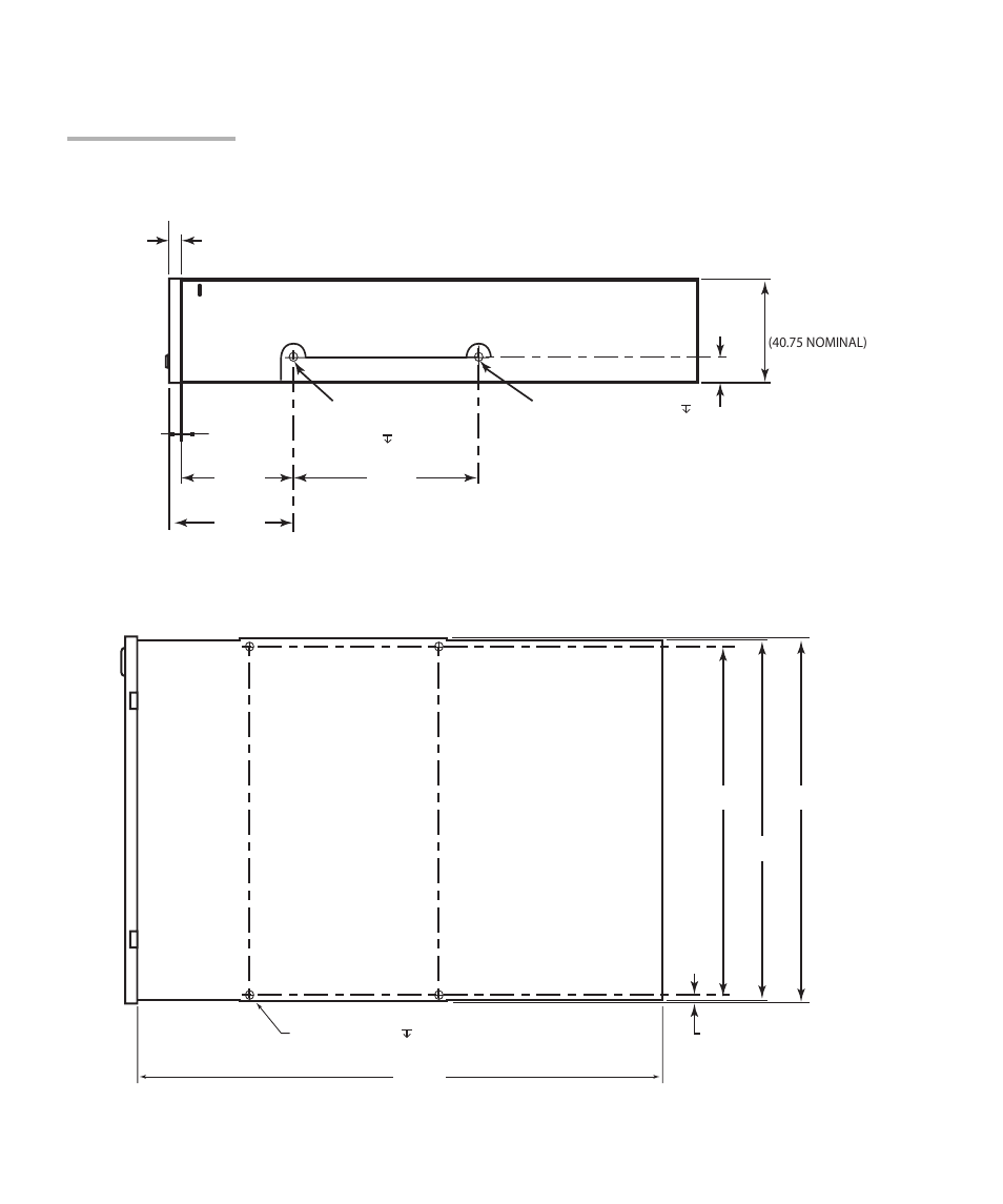 Figure 4, Internal lto-2 half-height tape drive mounting, Dimensions | Quantum LTO-2 User Manual | Page 26 / 94