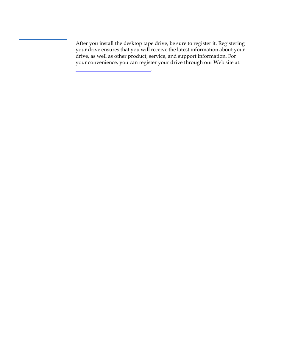 Registering your tape drive | Quantum LTO-2 User Manual | Page 32 / 94
