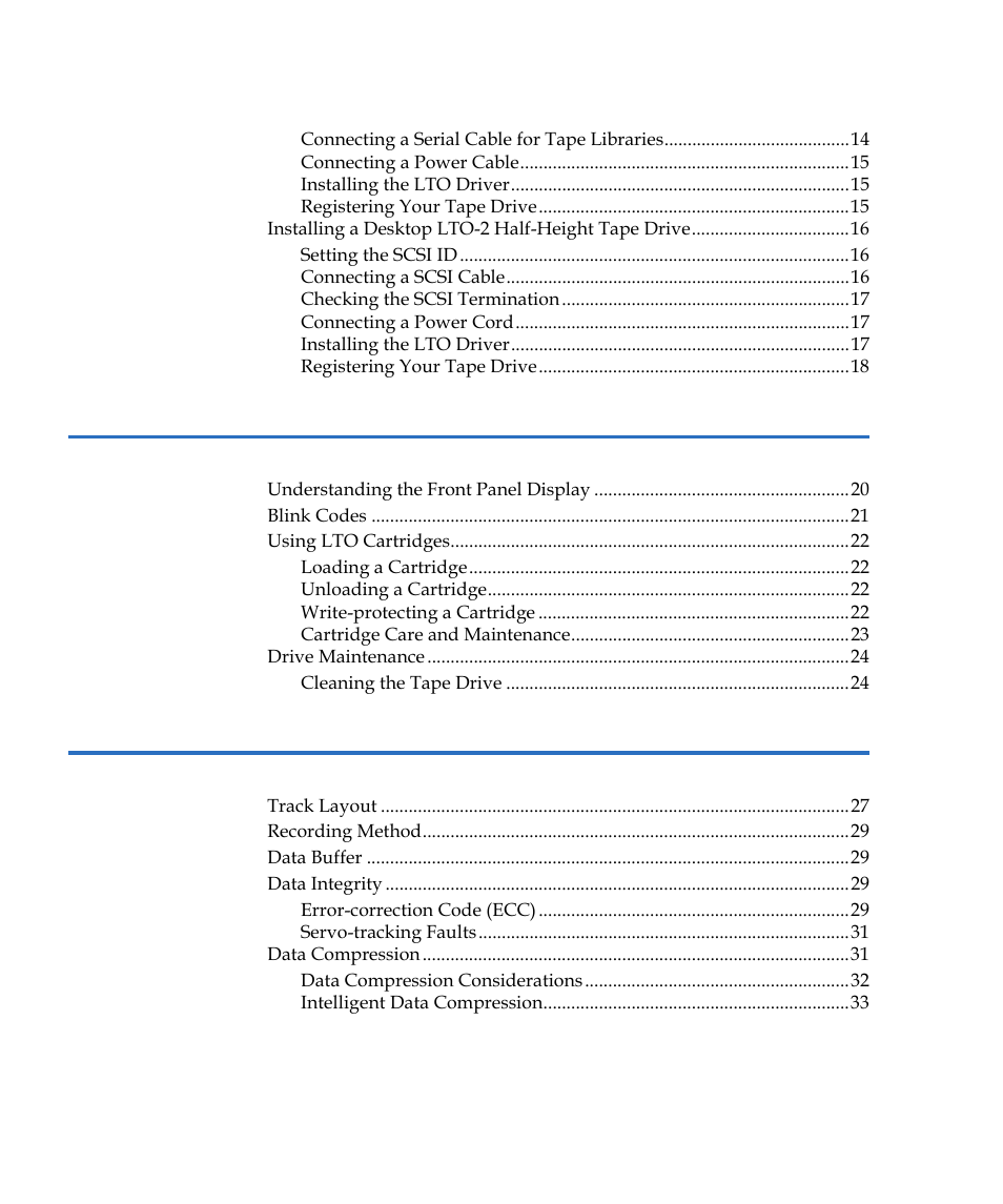Quantum LTO-2 User Manual | Page 4 / 94