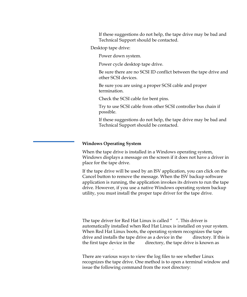 System or application | Quantum LTO-2 User Manual | Page 81 / 94