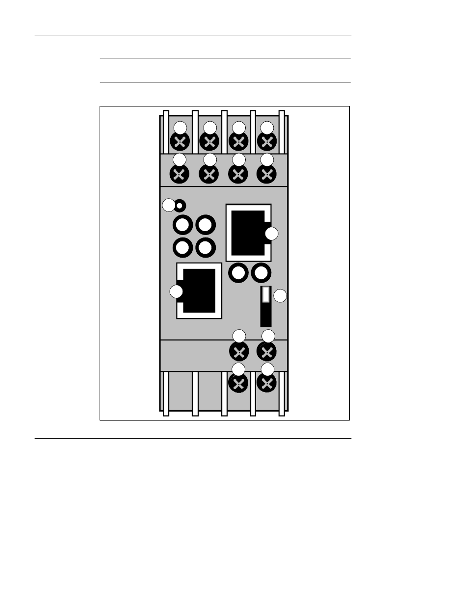 Front panel layout | Quantum 890 USE 155 User Manual | Page 14 / 55