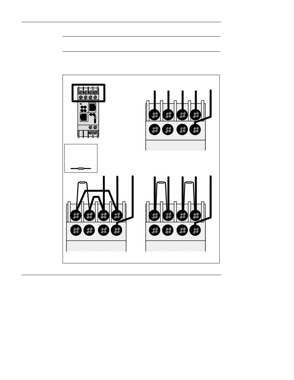 Connecting the serial cable (wiring terminals) | Quantum 890 USE 155 User Manual | Page 26 / 55