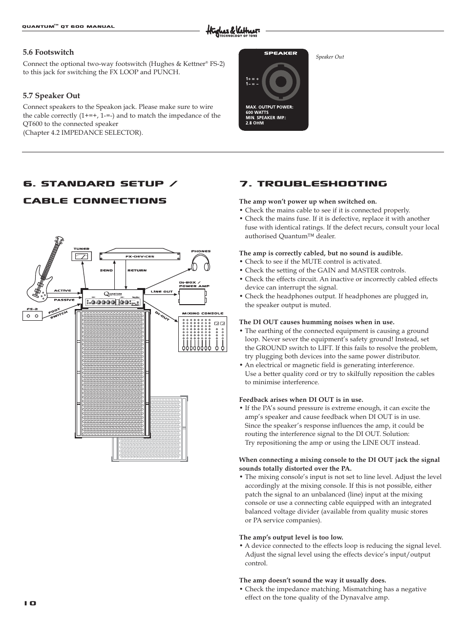 Quantum QT600 User Manual | Page 10 / 48