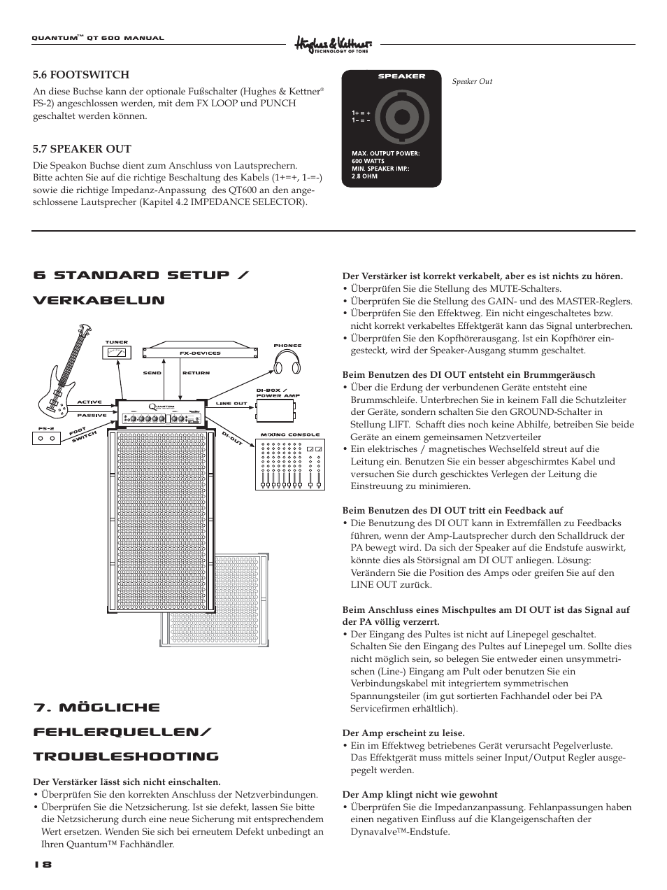 Quantum QT600 User Manual | Page 18 / 48