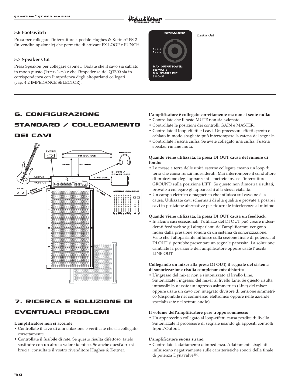 Quantum QT600 User Manual | Page 34 / 48