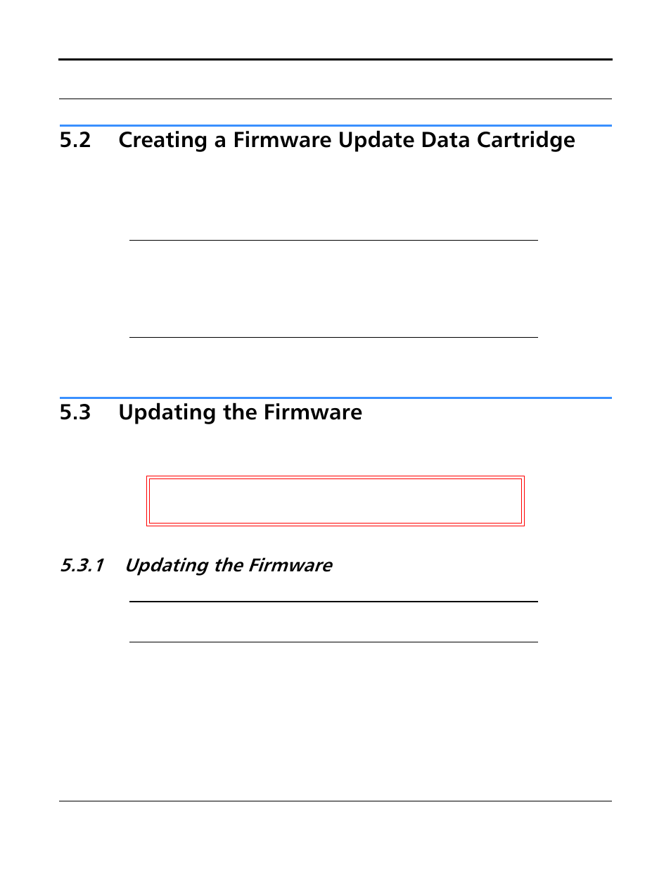 2 creating a firmware update data cartridge, 3 updating the firmware, 1 updating the firmware | Creating a firmware update data cartridge -2, Updating the firmware -2 | Quantum Tape Drive DLT VS80 User Manual | Page 46 / 50