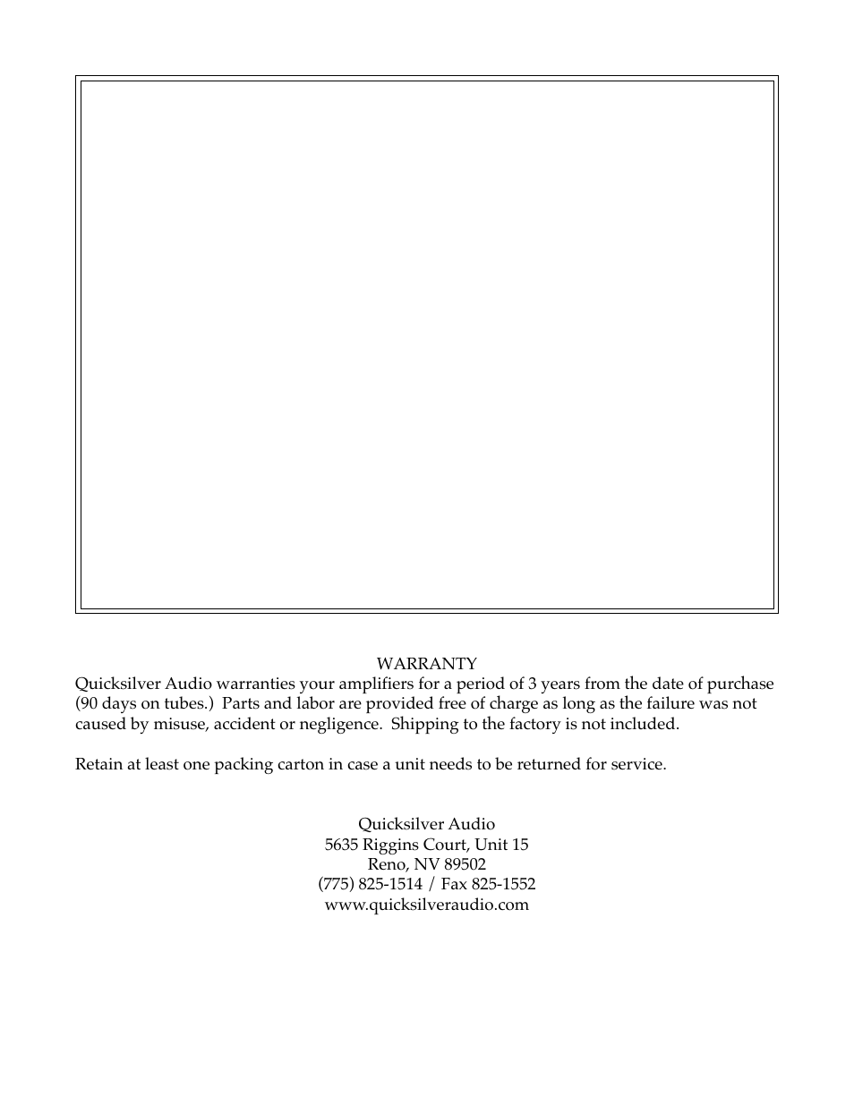 Quicksilver M60 User Manual | Page 3 / 3