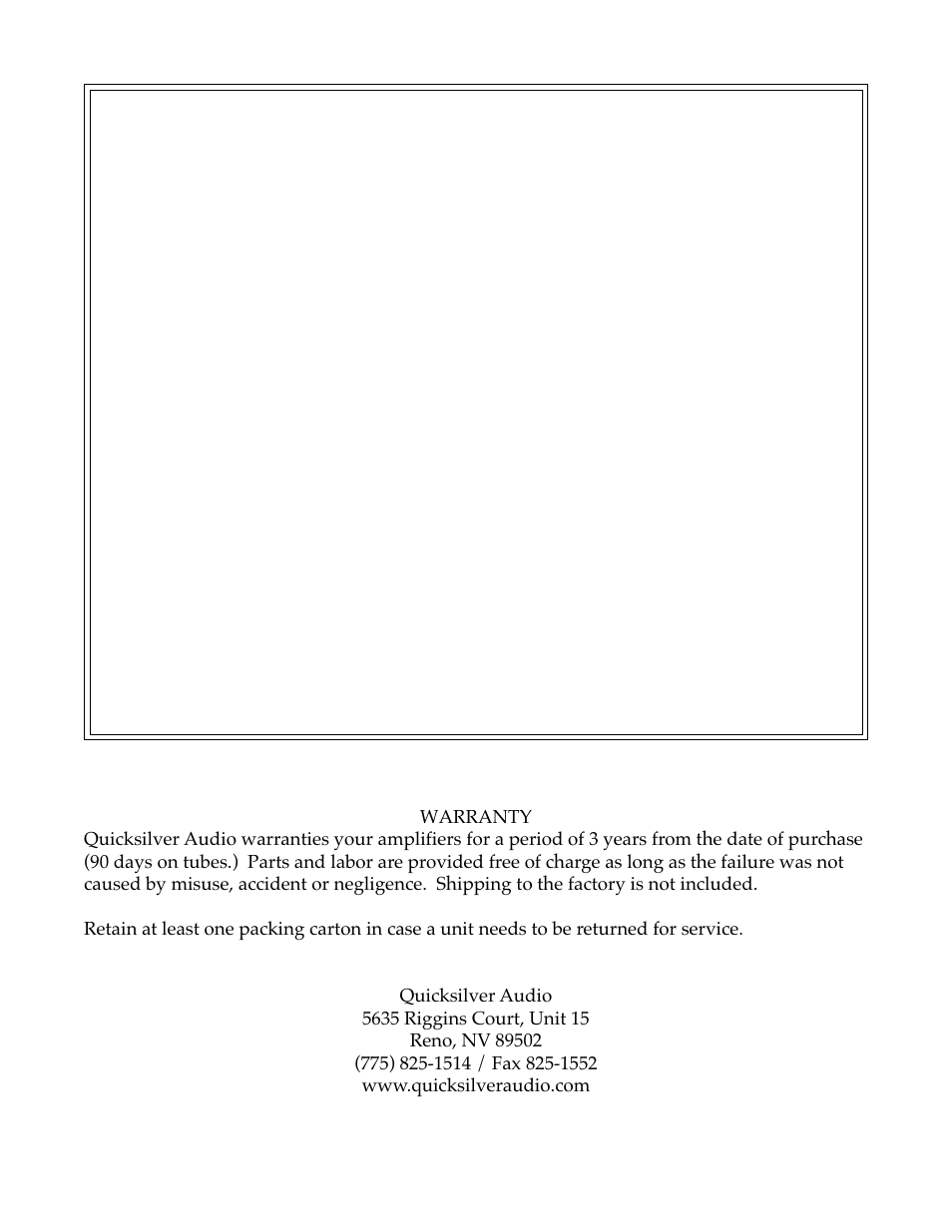 Quicksilver M135 User Manual | Page 3 / 3