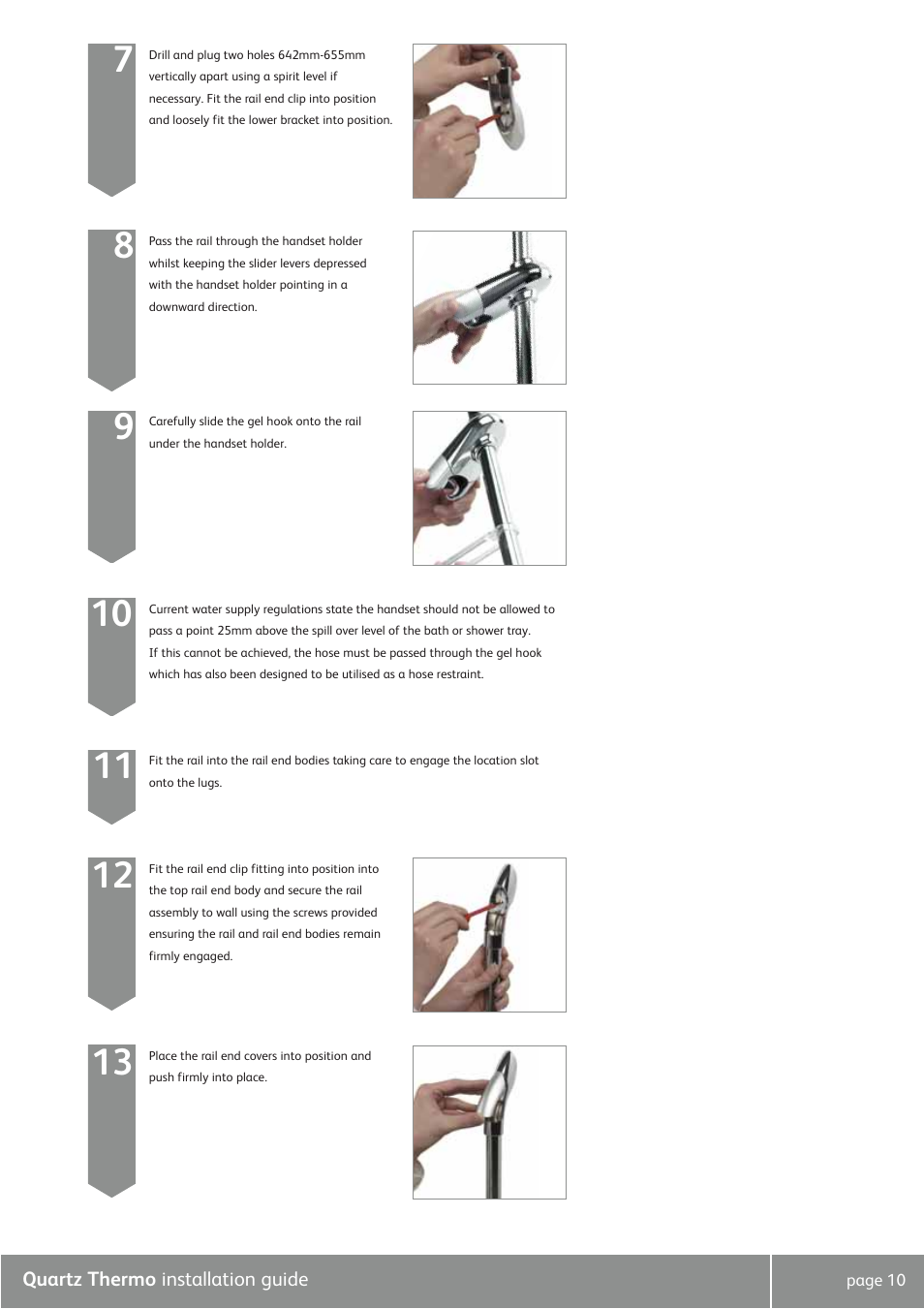 Quartz QZ3111 User Manual | Page 10 / 16