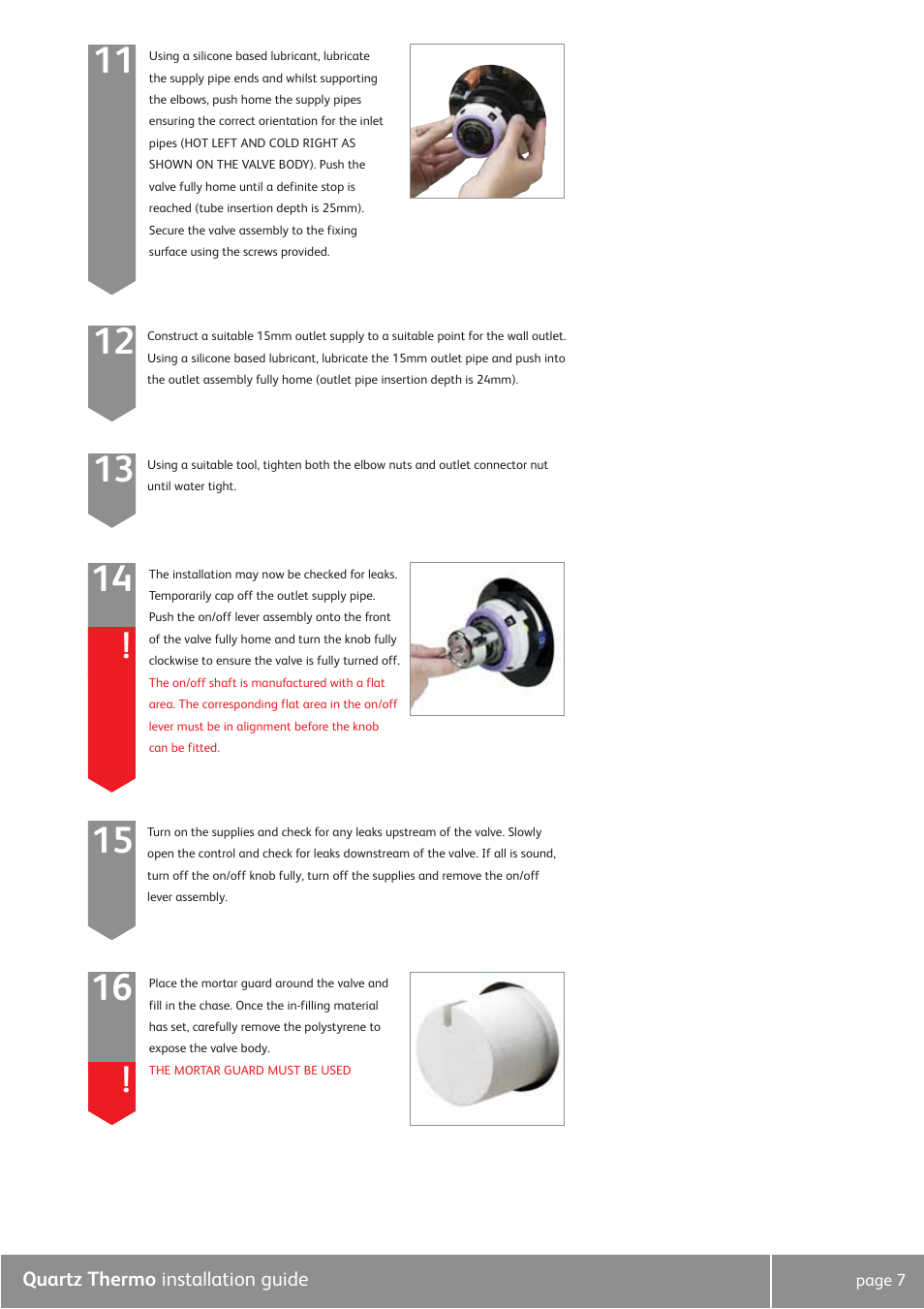 Quartz QZ3111 User Manual | Page 7 / 16