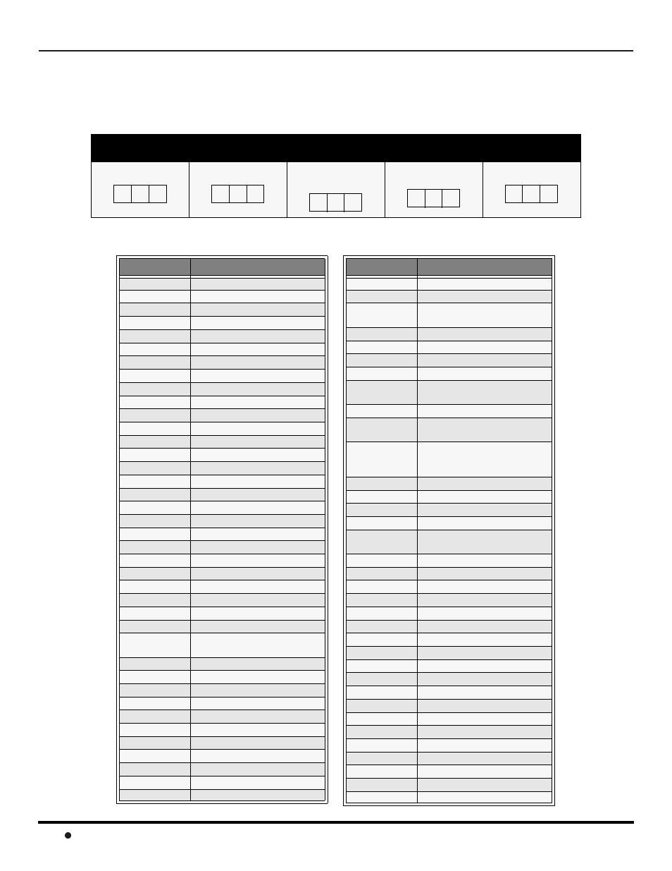 Codigos de componentes, Códigos para vcr, Códigos de componentes | Marca código | QUASAR SP-3235 User Manual | Page 50 / 72
