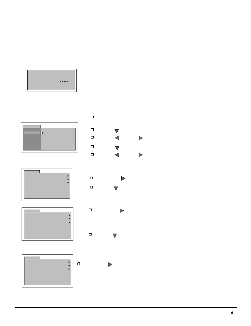 Operacion del menu de v-chip, Programas de eeuu, Operación del menu v-chip | V-chip, Peración del, Para, Activado | QUASAR SP-3235 User Manual | Page 61 / 72