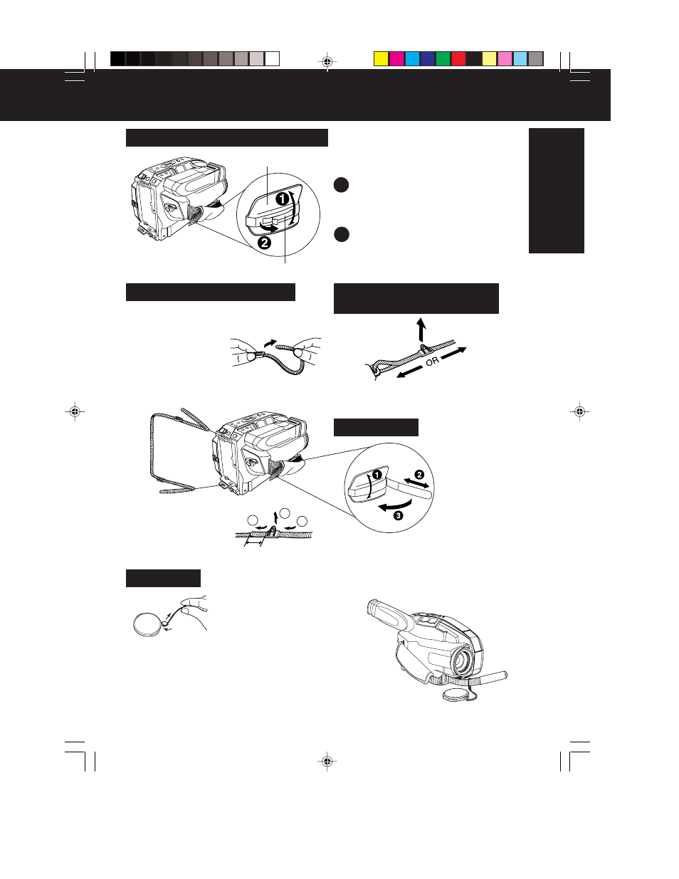 Before using, 11 getting started | QUASAR Palmcorder VM-L152 User Manual | Page 11 / 40