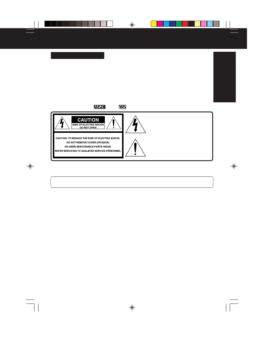 Things you should know, 3getting started | QUASAR Palmcorder VM-L152 User Manual | Page 3 / 40