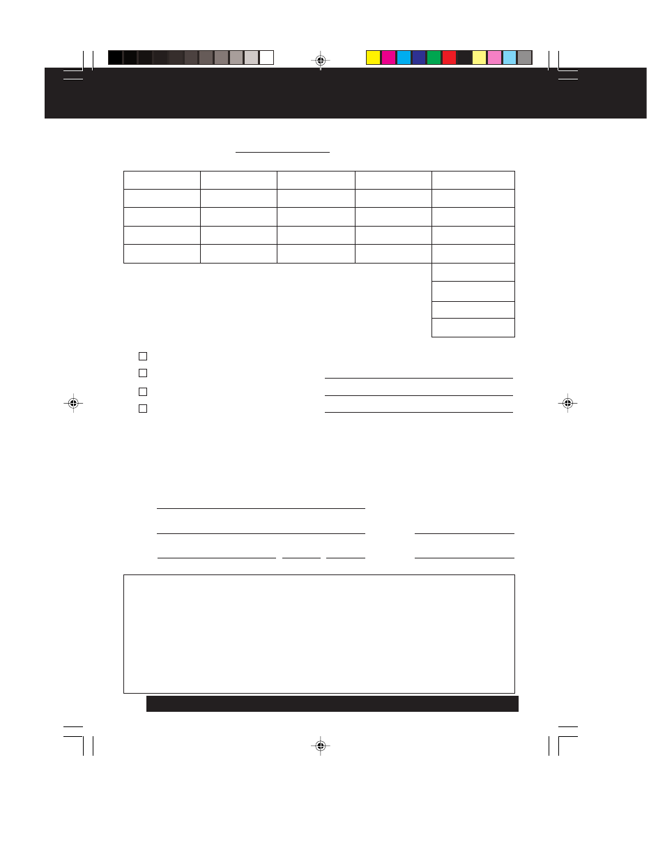 Palmcorder accessory order form | QUASAR Palmcorder VM-L152 User Manual | Page 34 / 40