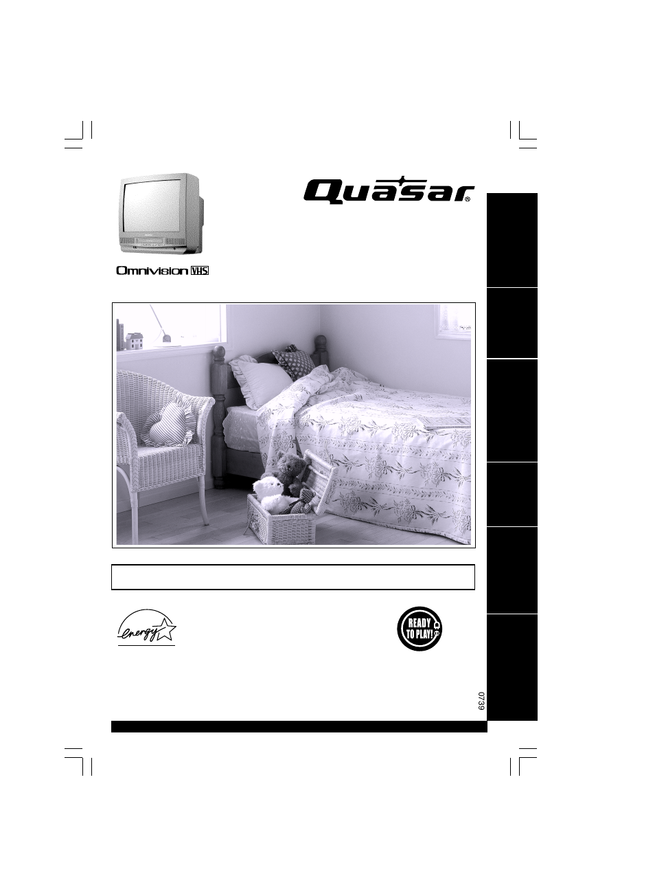 QUASAR V V-1303B User Manual | 36 pages