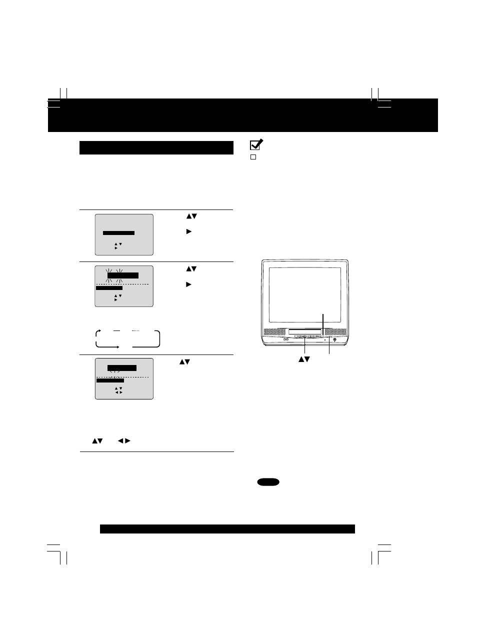 Tv timer features, On-timer with alarm | QUASAR V V-1303B User Manual | Page 16 / 36