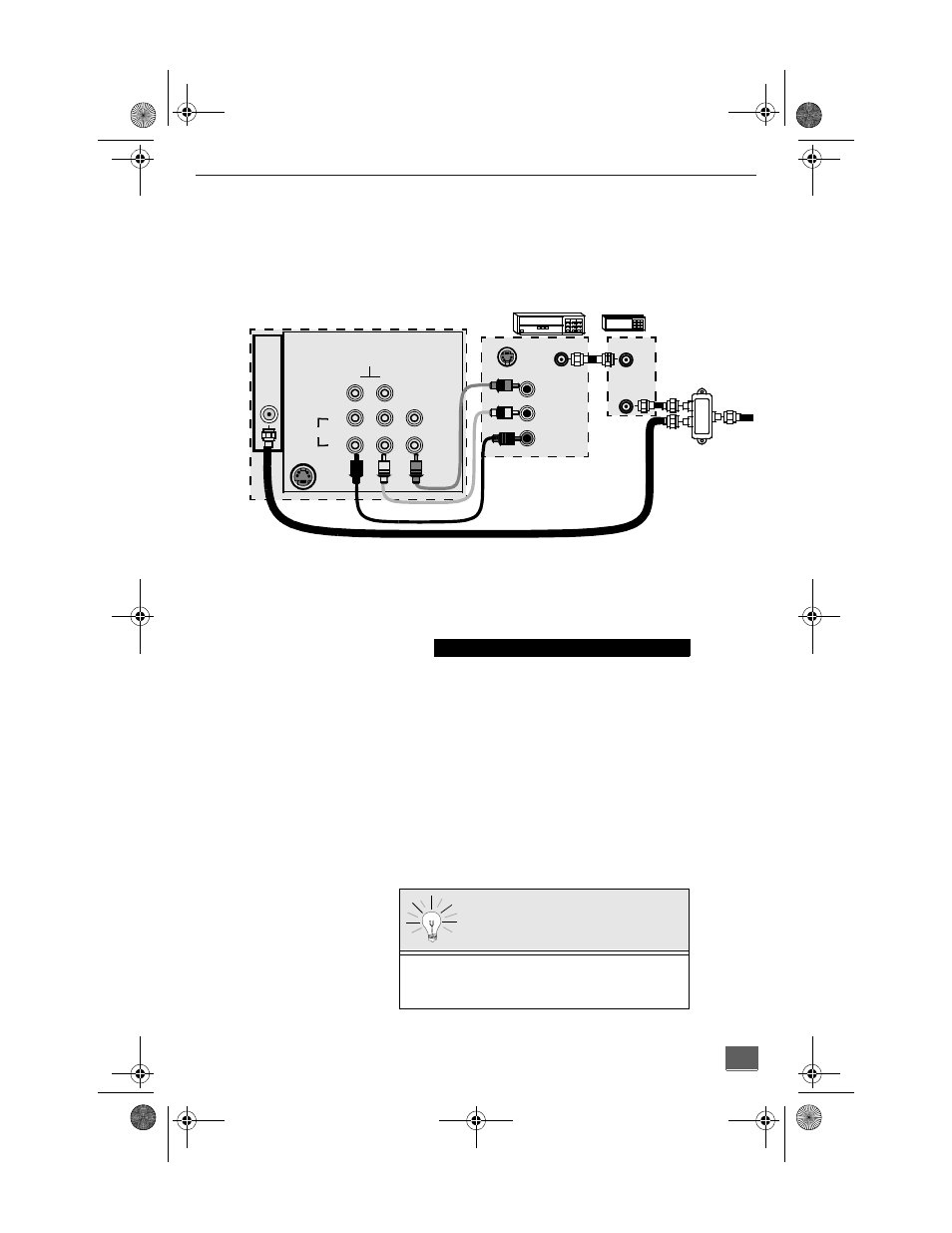 Picture in picture (pip) operation, Pip operation with a vcr and cable box, Pip) o | Icture, Peration, Procedure, Swap button | QUASAR SP3234 User Manual | Page 7 / 32