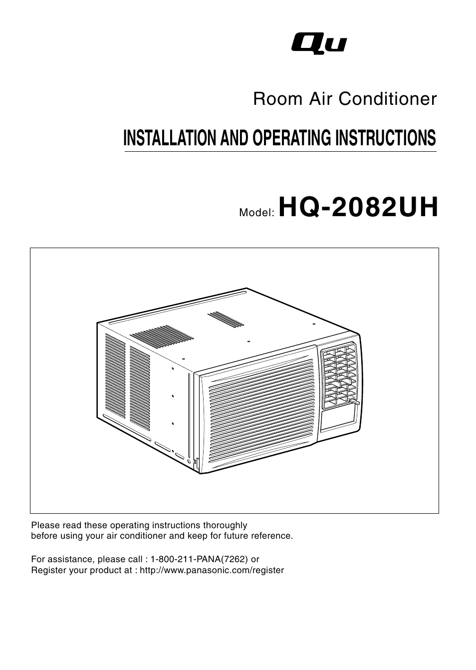 QUASAR HQ-2082UH User Manual | 32 pages