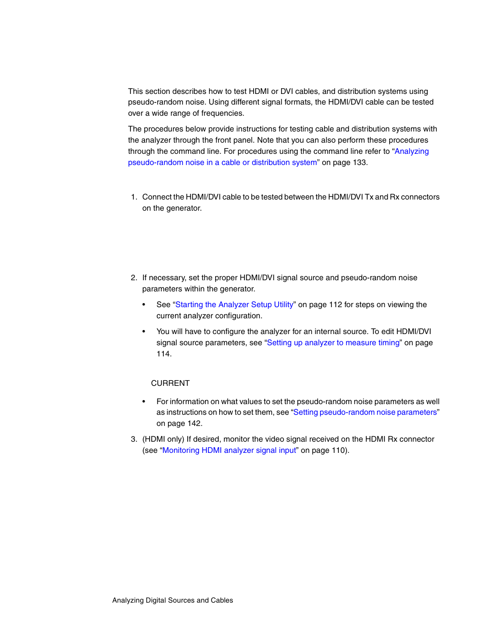 Testing cables and distribution systems | Quantum Data 802BT User Manual | Page 128 / 744