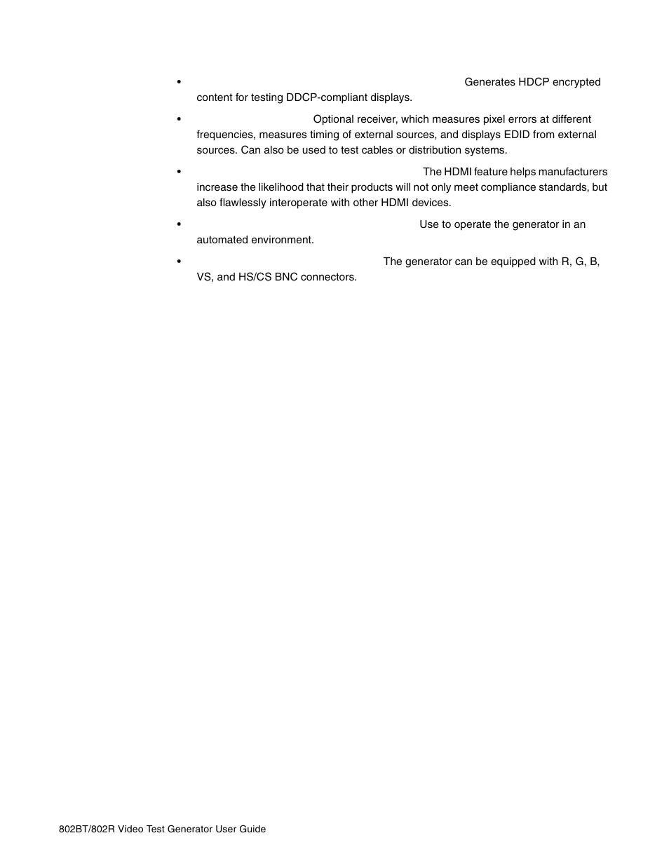 Quantum Data 802BT User Manual | Page 13 / 744