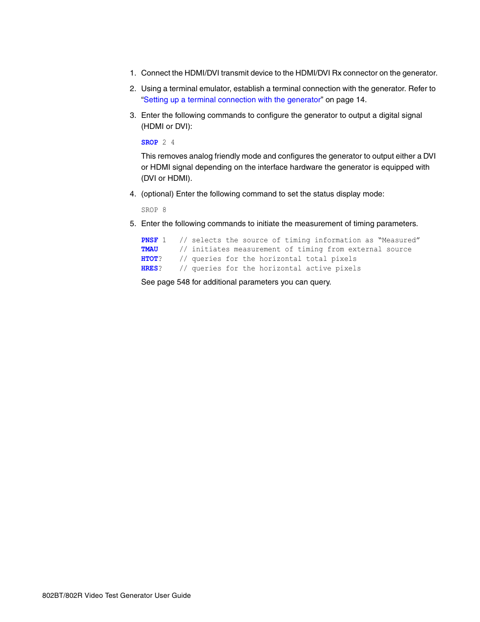 Quantum Data 802BT User Manual | Page 141 / 744