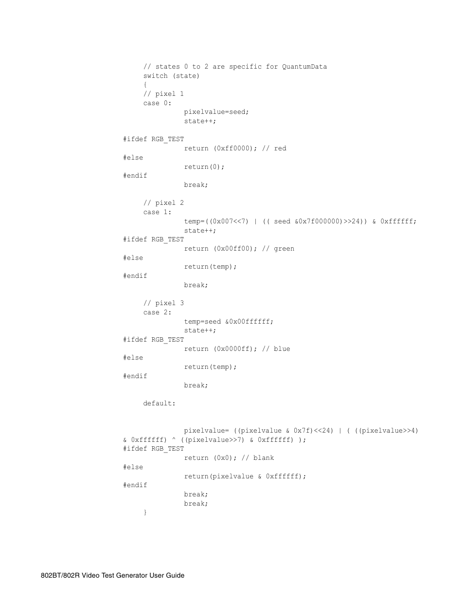 Quantum Data 802BT User Manual | Page 149 / 744