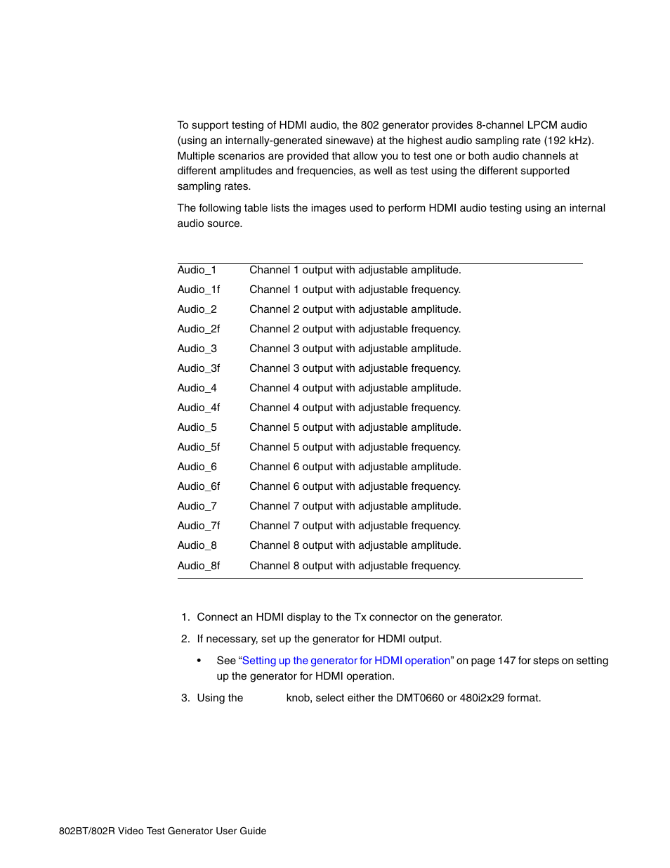 Quantum Data 802BT User Manual | Page 167 / 744