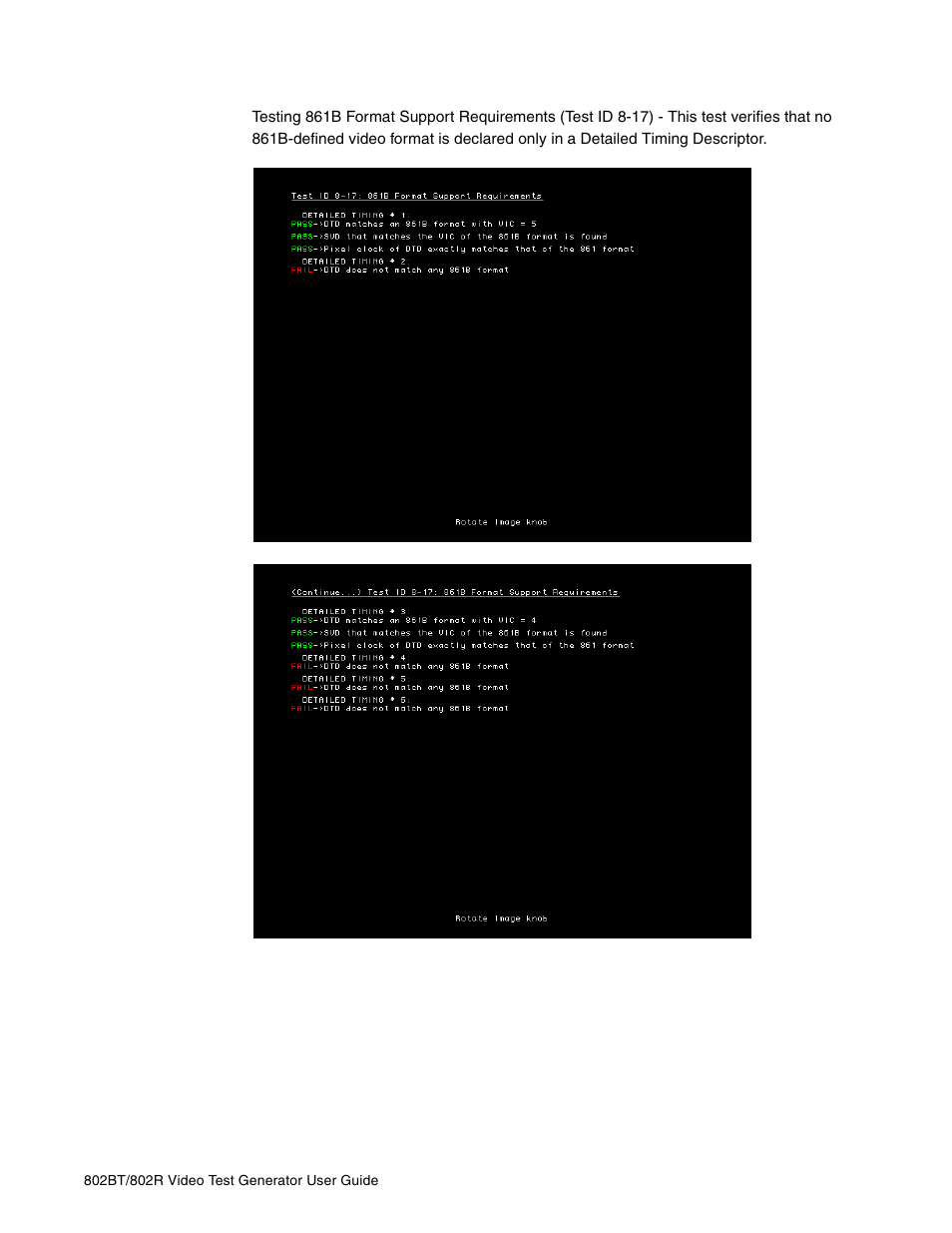 Quantum Data 802BT User Manual | Page 189 / 744