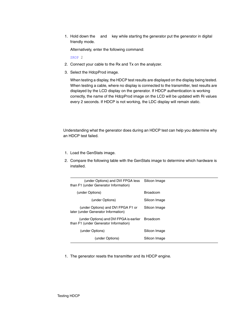 Understanding the hdcp test | Quantum Data 802BT User Manual | Page 202 / 744