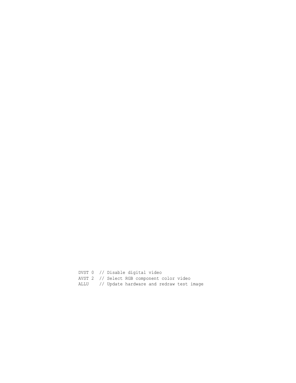 Avst, Avst analog video signal type | Quantum Data 802BT User Manual | Page 255 / 744