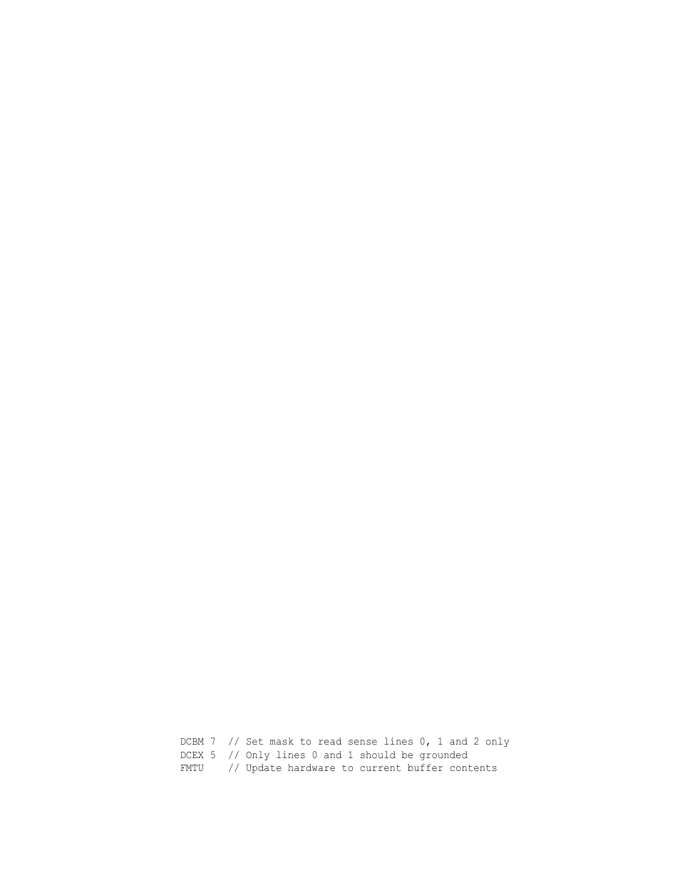 Dcex, Dcex display code expected | Quantum Data 802BT User Manual | Page 284 / 744