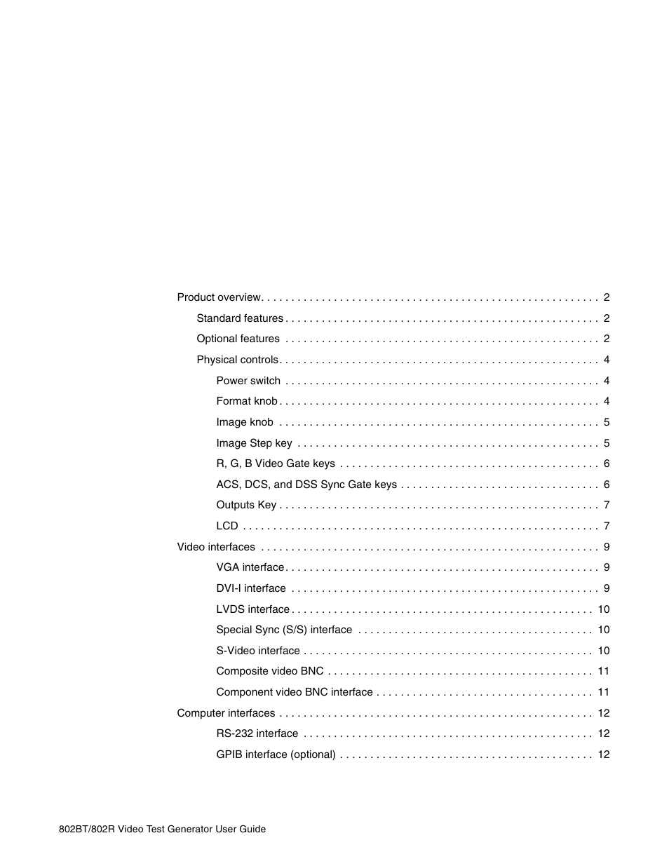 Quantum Data 802BT User Manual | Page 3 / 744