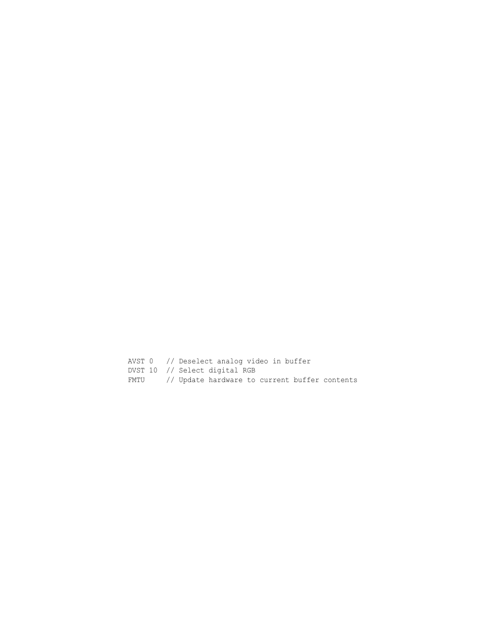 Dvst, Dvst digital video signal type | Quantum Data 802BT User Manual | Page 318 / 744