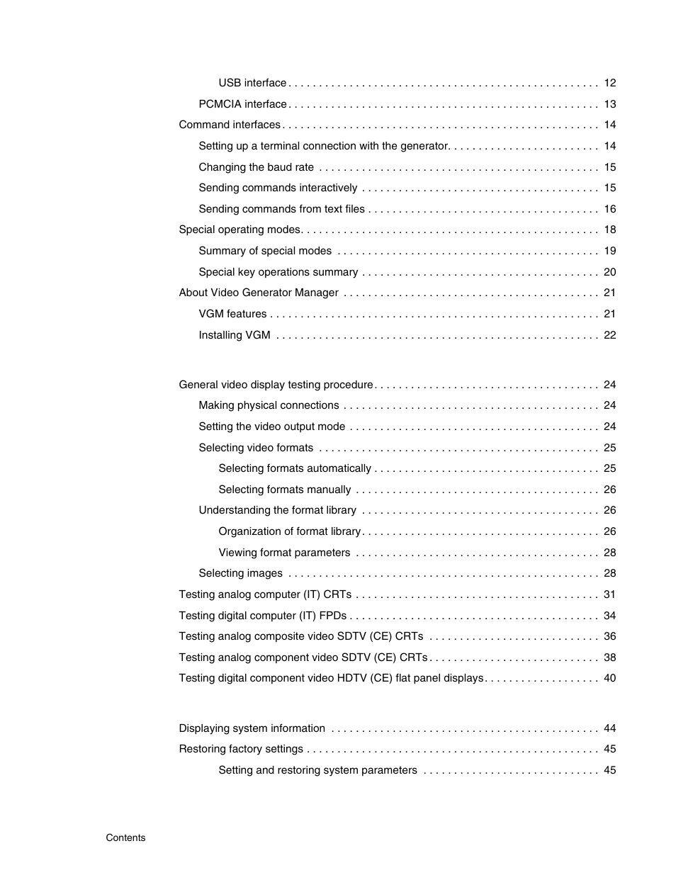 Quantum Data 802BT User Manual | Page 4 / 744