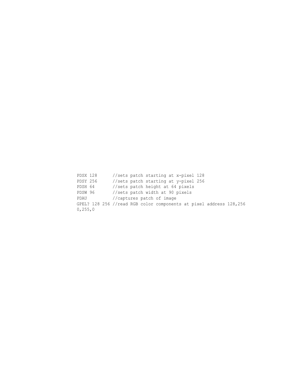 Pdsx, Pdsx pixel data signal x location | Quantum Data 802BT User Manual | Page 478 / 744