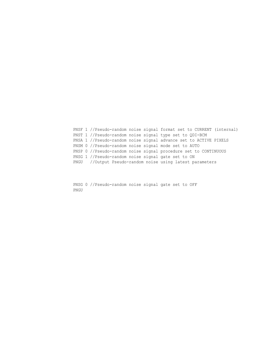 Pngu, Pngu pseudo noise generator use | Quantum Data 802BT User Manual | Page 485 / 744