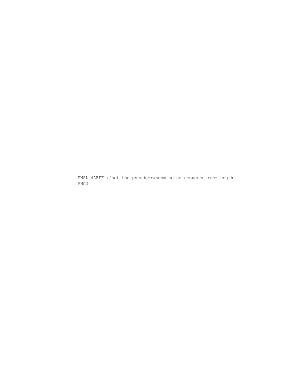 Pnsl, Pnsl pseudo noise signal length | Quantum Data 802BT User Manual | Page 489 / 744