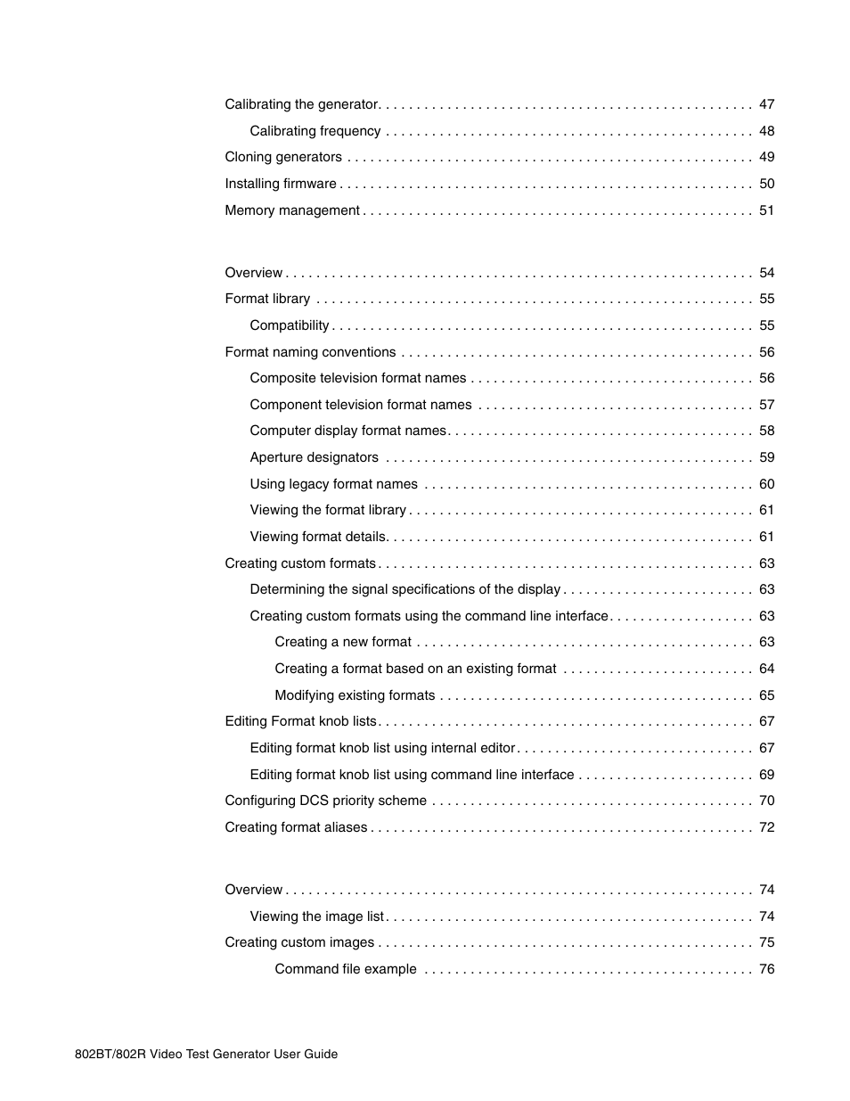 Quantum Data 802BT User Manual | Page 5 / 744