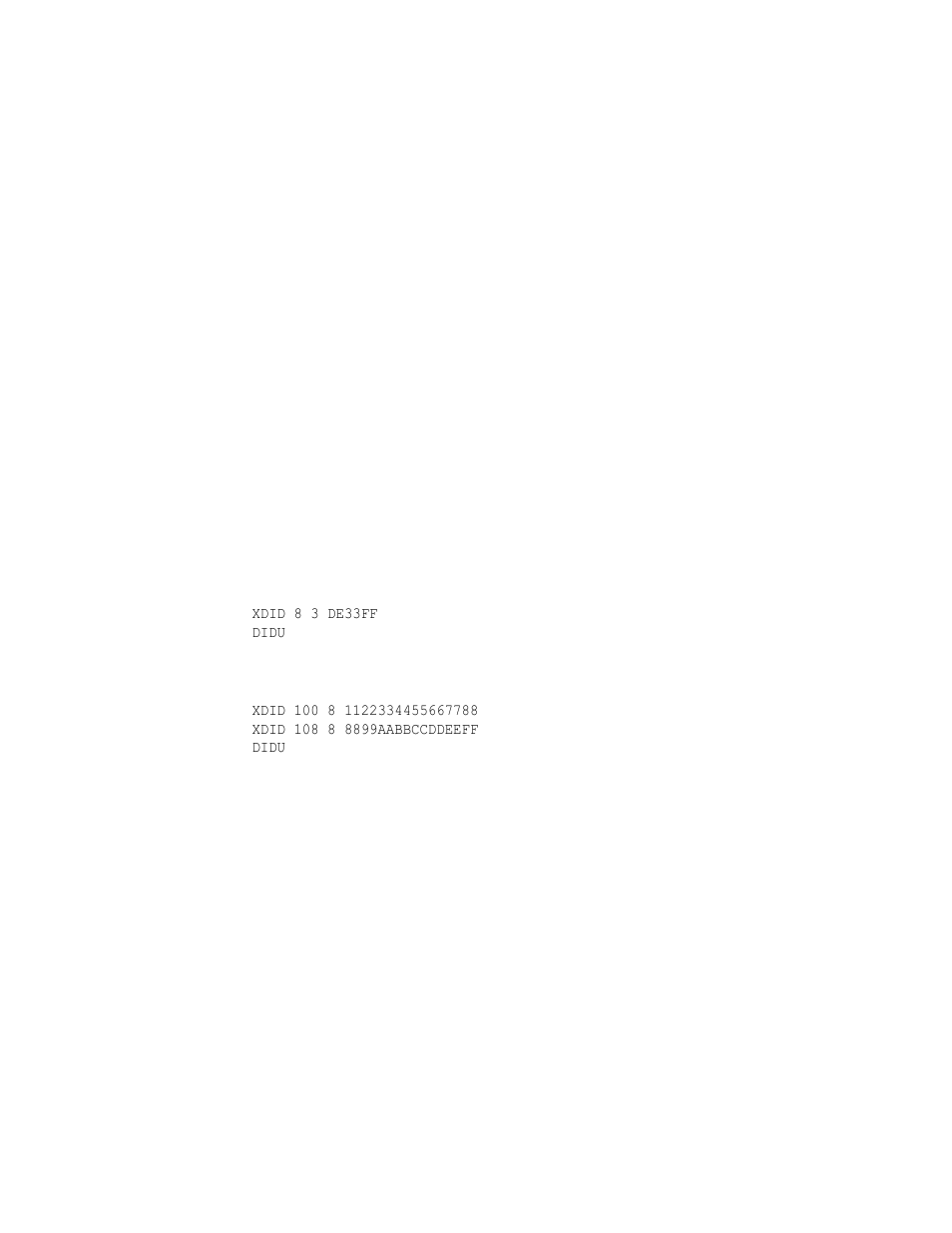 Xdid, Xdid edid data write | Quantum Data 802BT User Manual | Page 594 / 744