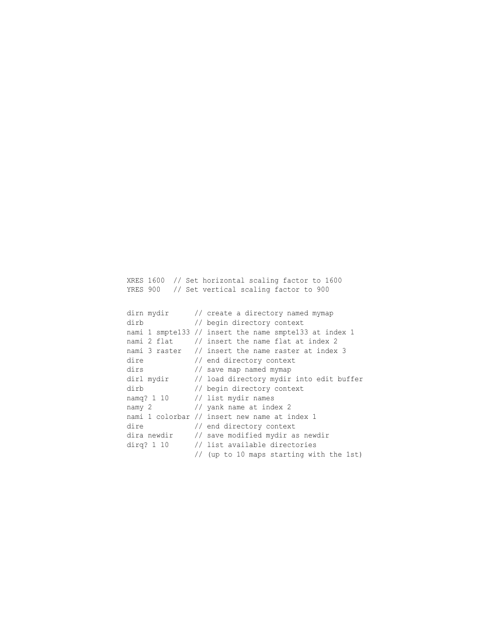 Yres, Yres y axis resolution for custom images | Quantum Data 802BT User Manual | Page 610 / 744