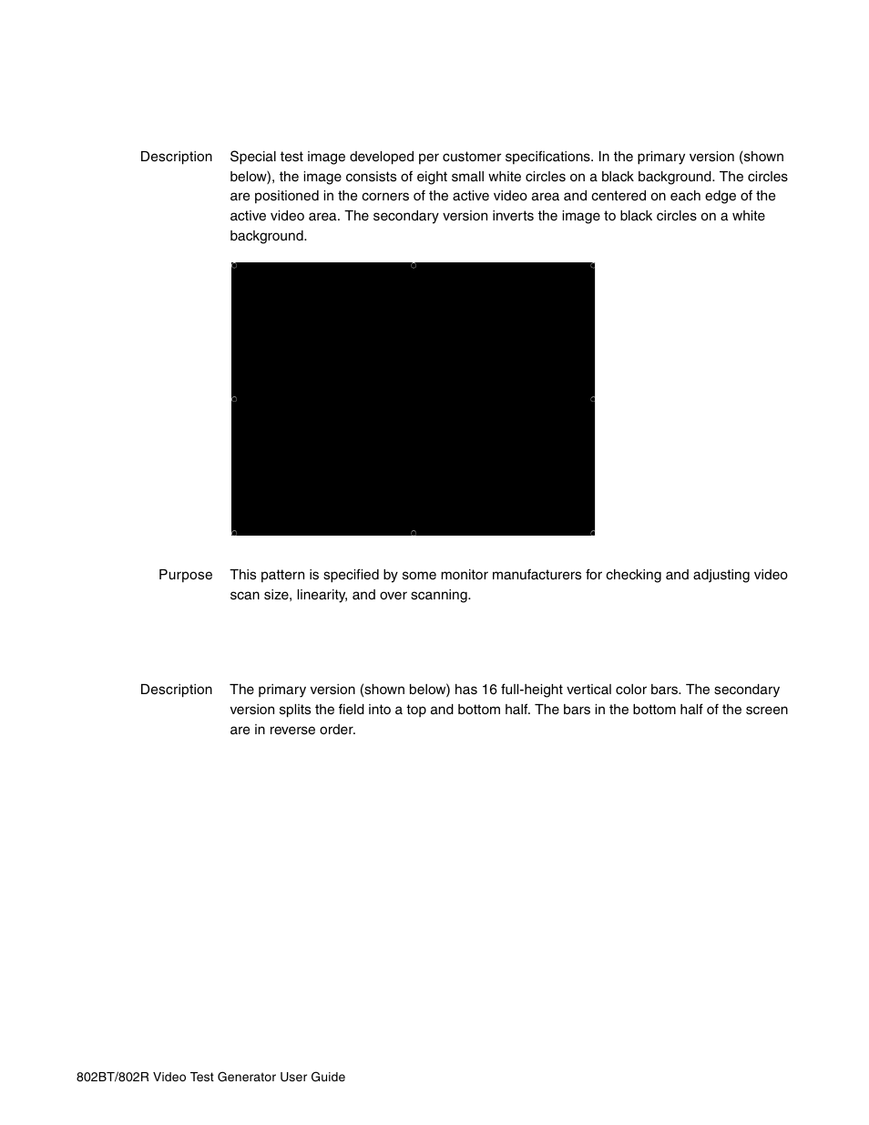 Circless, Colorbar | Quantum Data 802BT User Manual | Page 631 / 744