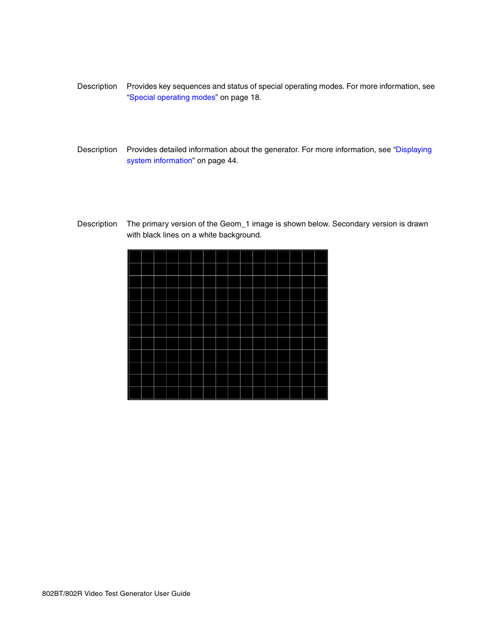 Genops, Genstats, Geom_1 - geom_5 | Quantum Data 802BT User Manual | Page 651 / 744