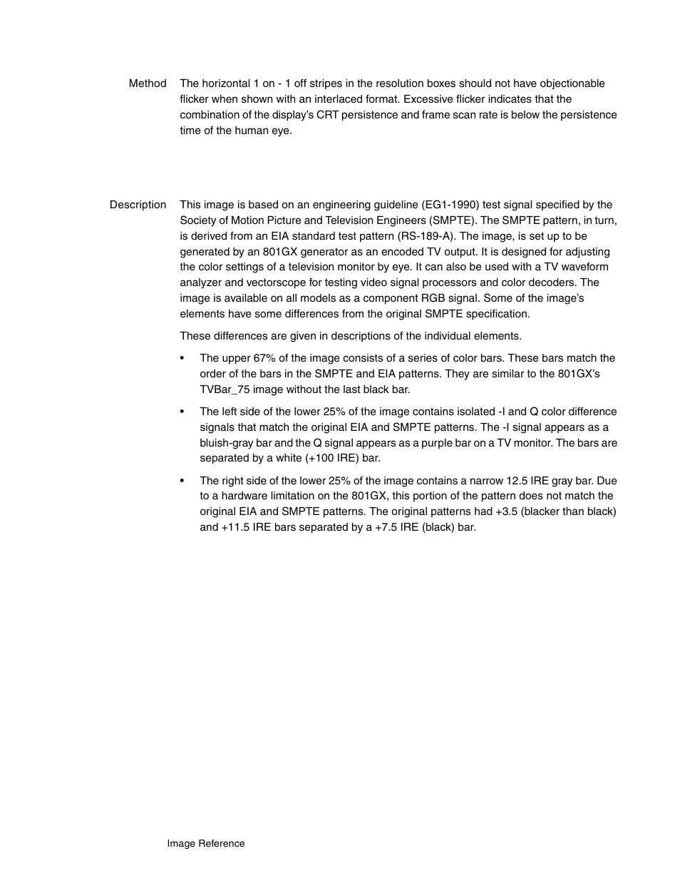 Smptebar, Imag | Quantum Data 802BT User Manual | Page 704 / 744