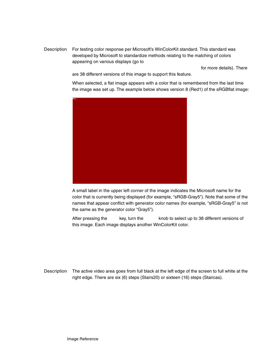 Srgbflat, Staircas, stairs20 | Quantum Data 802BT User Manual | Page 708 / 744